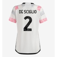 Billiga Juventus Mattia De Sciglio #2 Borta fotbollskläder Dam 2023-24 Kortärmad